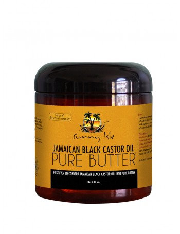 SUNNY ISLE JAMAICAN BLACK CASTOR OIL PURE BUTTER WITH COCONUT OIL 4OZ
