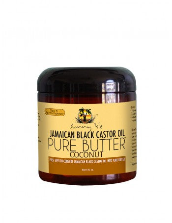 SUNNY ISLE JAMAICAN BLACK CASTOR OIL PURE BUTTER 4OZ