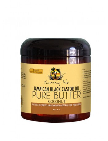 SUNNY ISLE JAMAICAN BLACK CASTOR OIL PURE BUTTER 8OZ